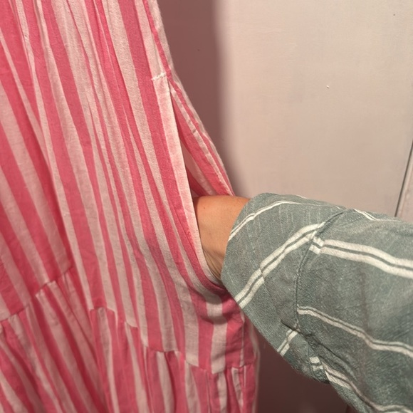 OLIPHANT Colorblock stripe midi dress - Picture 5 of 9